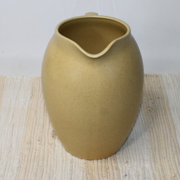 VTG NORITAKE COLORWAVE YELLOW WATER ICE PITCHER STONEWARE 56oz SPECKLED 8491 - Picture 4 of 15